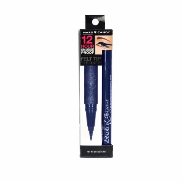 New Hard Candy Felt Tip Eyeliner “Little Black Dress” 12 Hour Smudge Proof - Picture 3 of 16